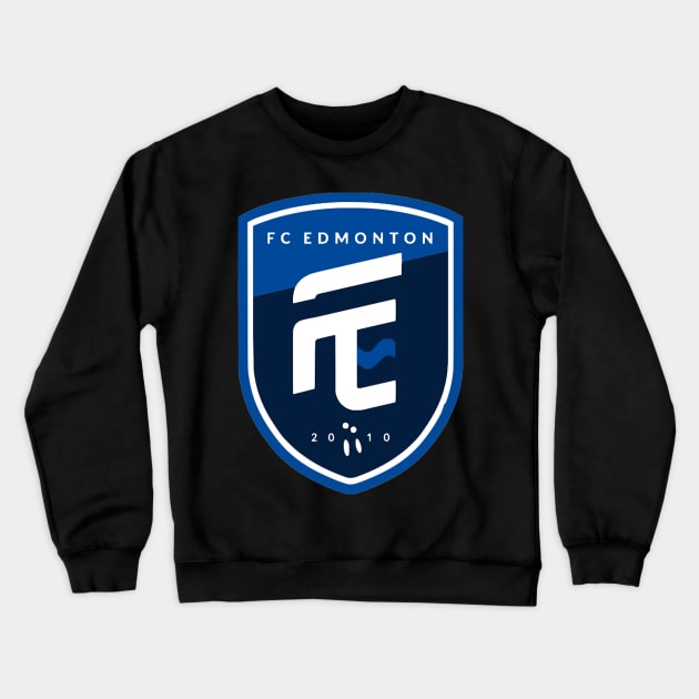 FC Edmonton | Soccer Canada Sport Crewneck Sweatshirt by euror-design